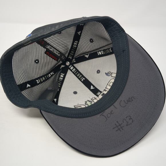 Ignite Fitted Trucker Hat Black One Size Lightweight Mesh Back Pacific Headwear - Picture 7 of 10